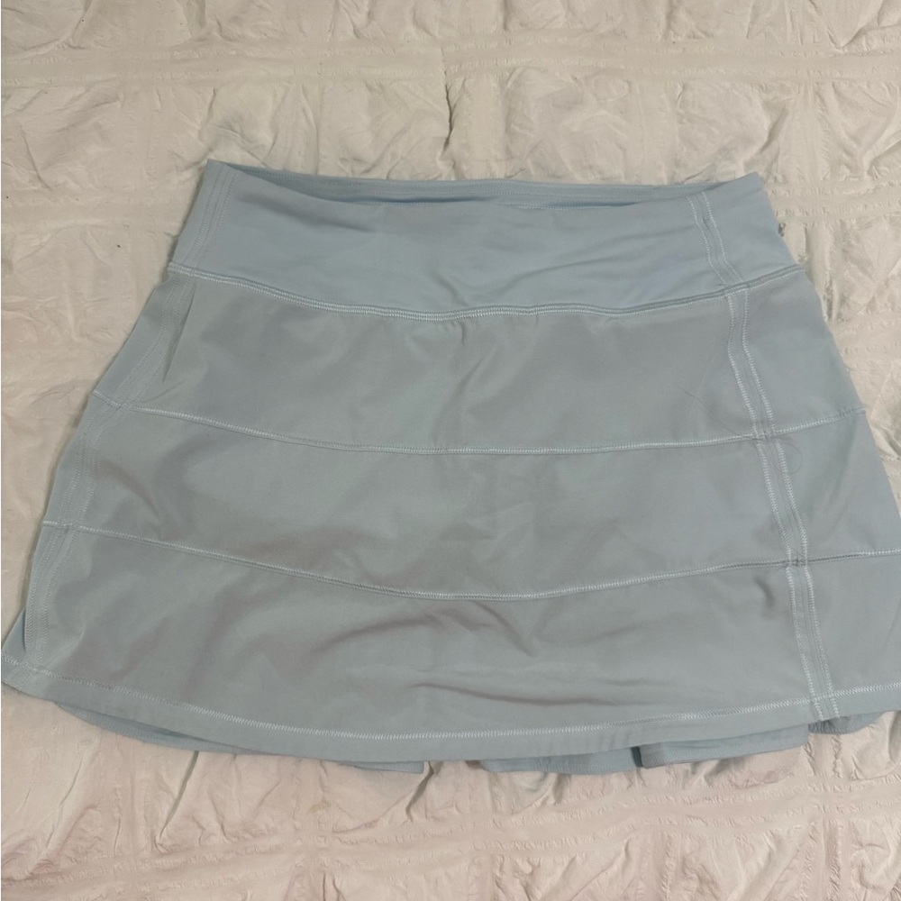 Lululemon Icing Blue Pace Rival Skirt